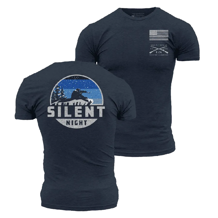 Silent Night T-Shirt - Midnight Navy