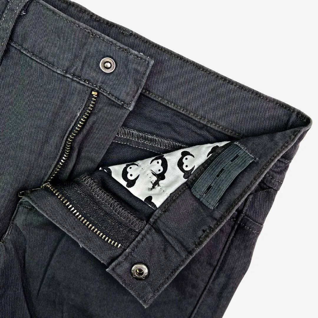 Skinny Twill Pant | Vintage Black