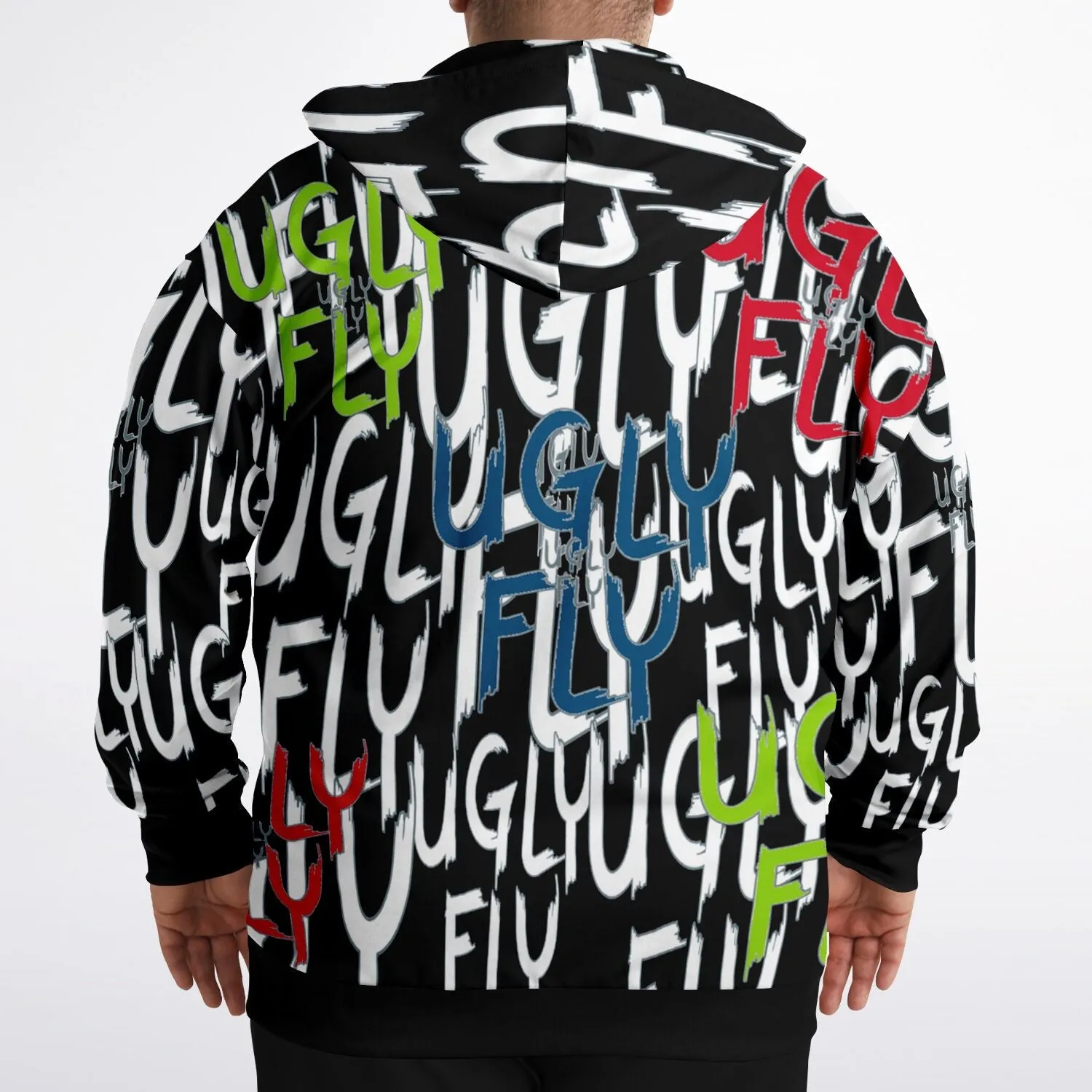 Ugly Fly Premium Fashion Voluptuous ( ) Plus-size Ziphoodie